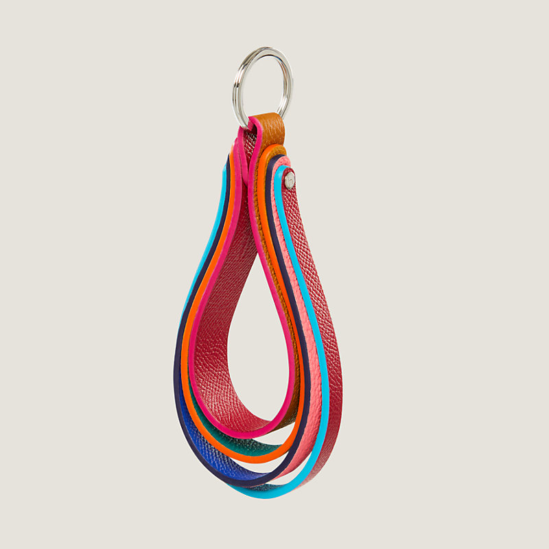 Rainbow key ring | Hermès USA